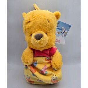 NWT Disney Parks Babies Winnie the Pooh Plush Toy Stuffed Animal Piglet Swaddle